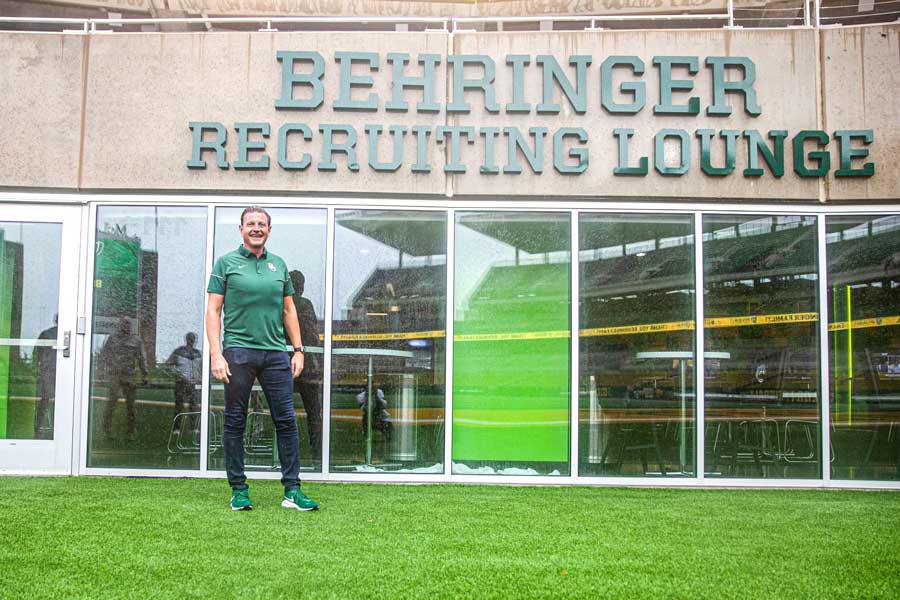Behringer Recruiting Lounge at McLane Stadium