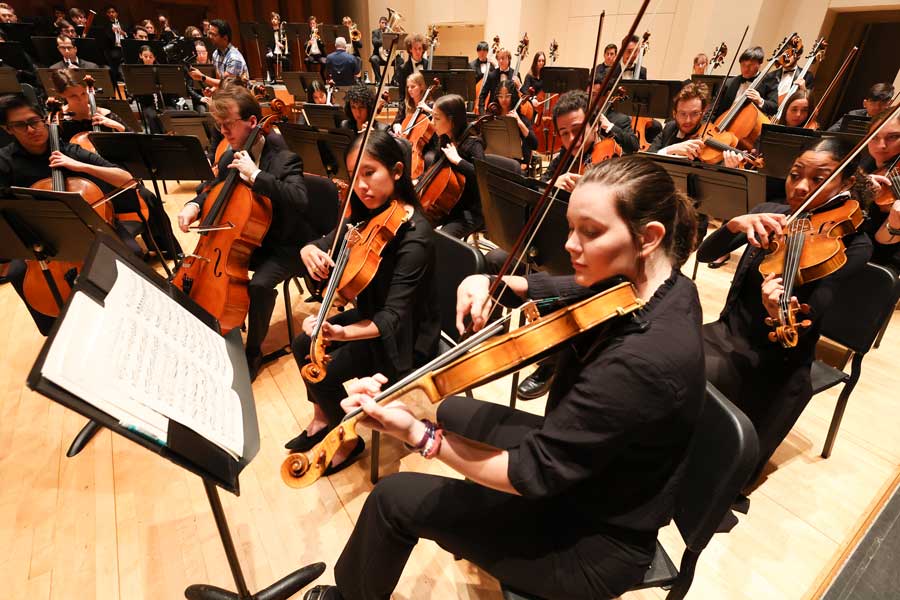 The School of Music hosts more than 300 musical performances each year