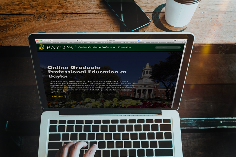 baylor phd programs online