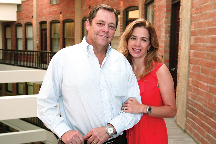 Paul, B.B.A. ’79, and Alejandra Foster