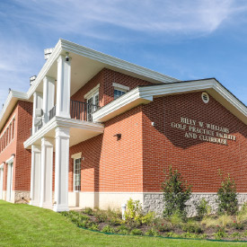 Billy W. Williams Golf Practice Facility and Clubhouse.