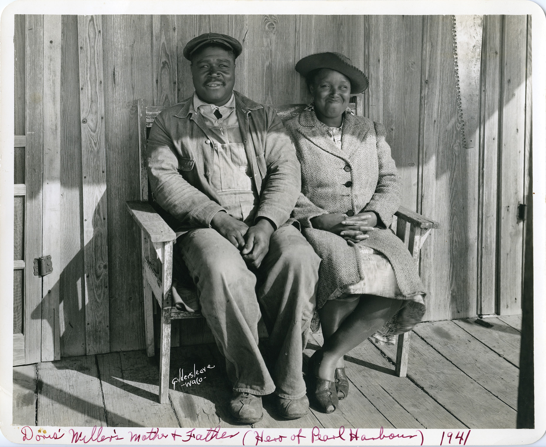 Doris Miller's mother and father