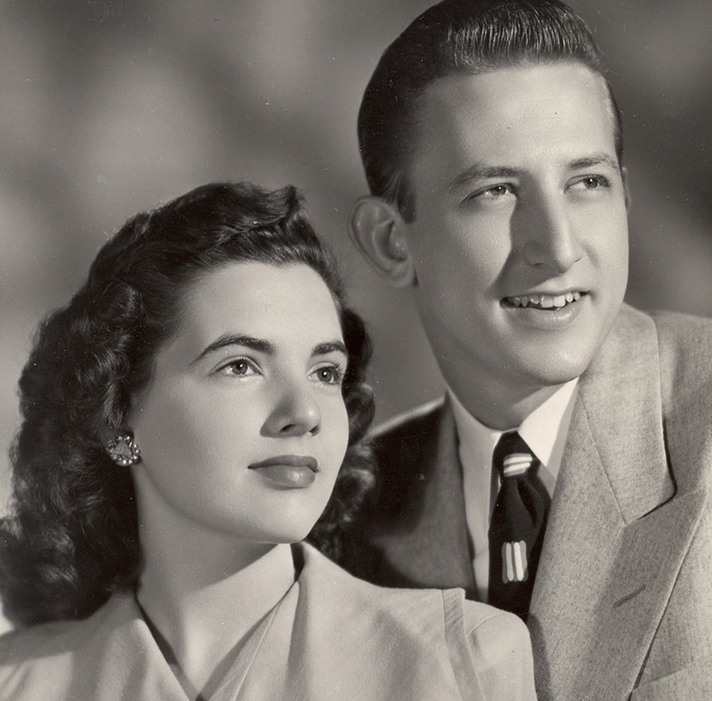 Howard E. Butt Jr. & his wife Barbara Dan