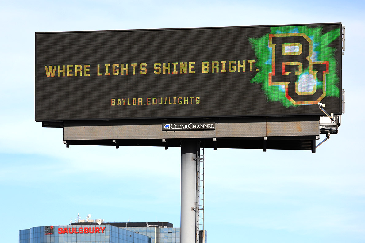 billboards_throughout_dallas_houston_and_waco_invite_prospective_students_parents_alumni_and_friends_to_share_the_baylorlights_momentum