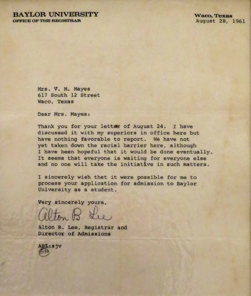 vivienne_malone-mayes_received_this_letter_after_applying_to_graduate_school_at_baylor_in_1961