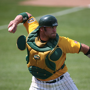 Baylor baseball catcher Josh Ludy