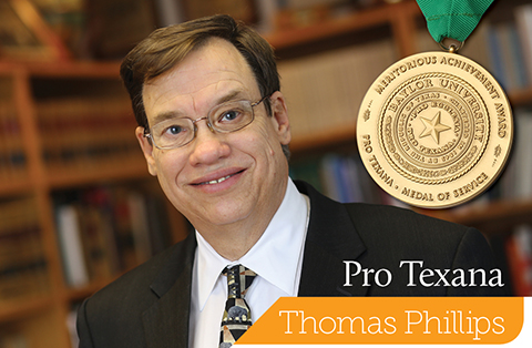 Pro Texana Medal of Service, Thomas Phillips