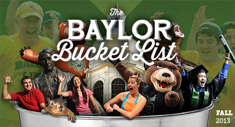 The Baylor Bucket List