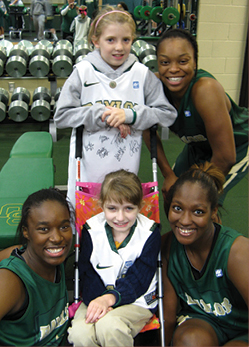 Young Baylor fan