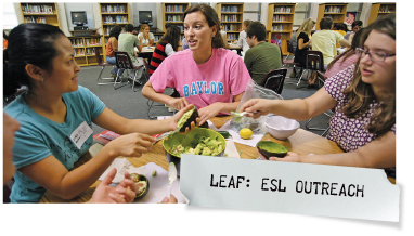 Leaf: ESL outreach