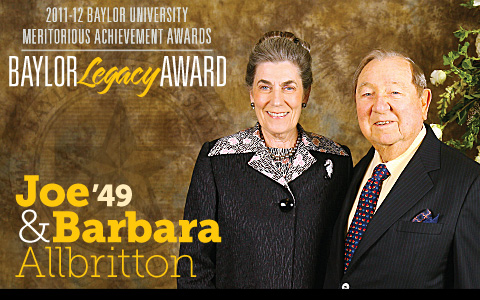 Joe and Barbara Allbritton Legacy Award Winners