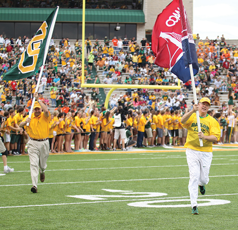 Ken Starr and Waco Flag