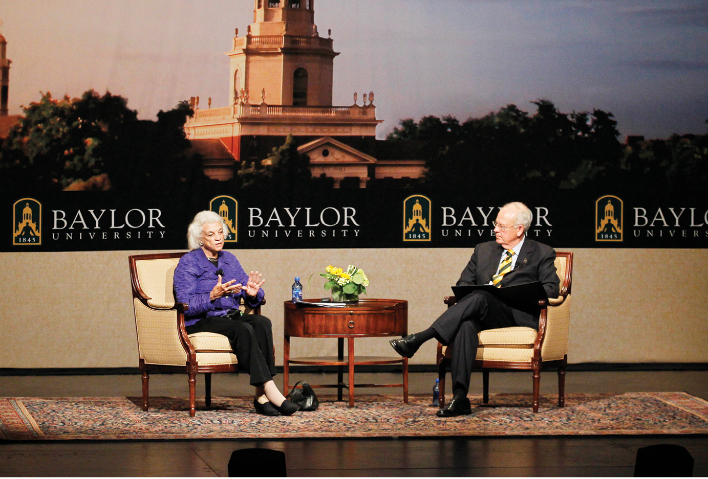 Sandra Day O'Connor with Ken Starr