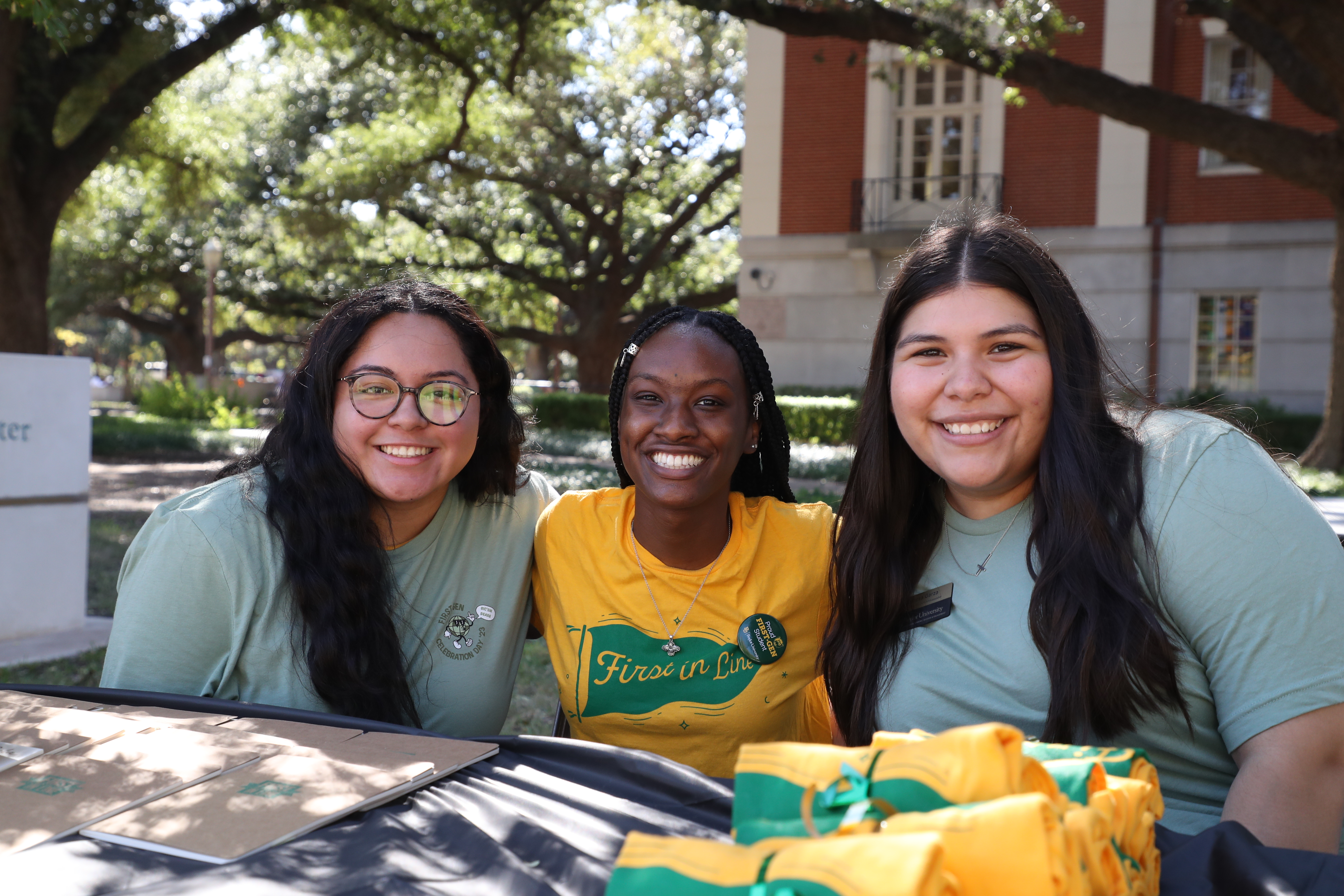 First generation Baylor students gather to celebrate community.