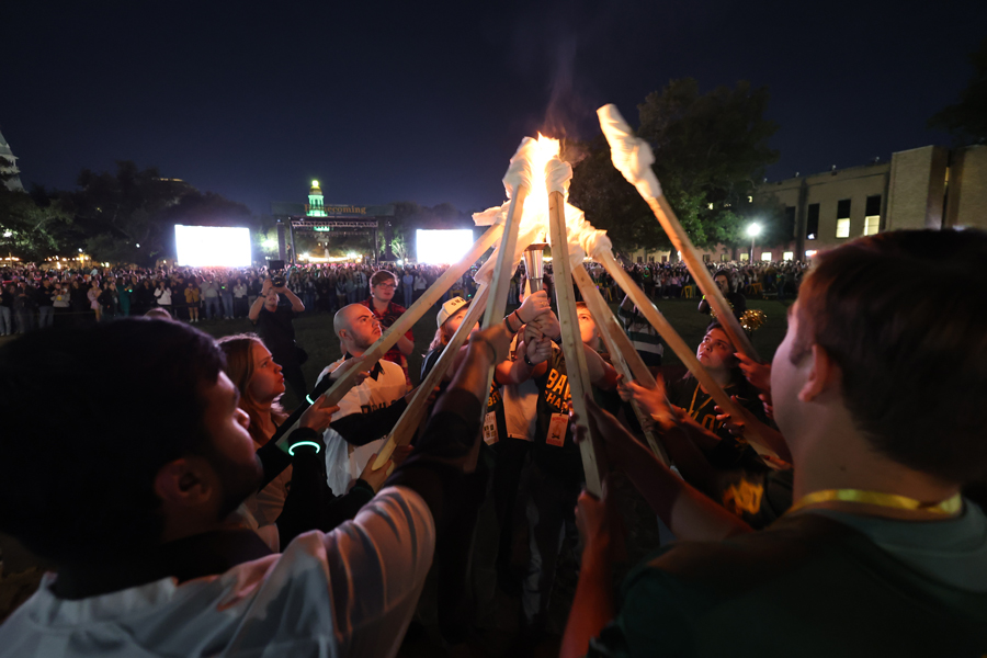 Homecoming torch