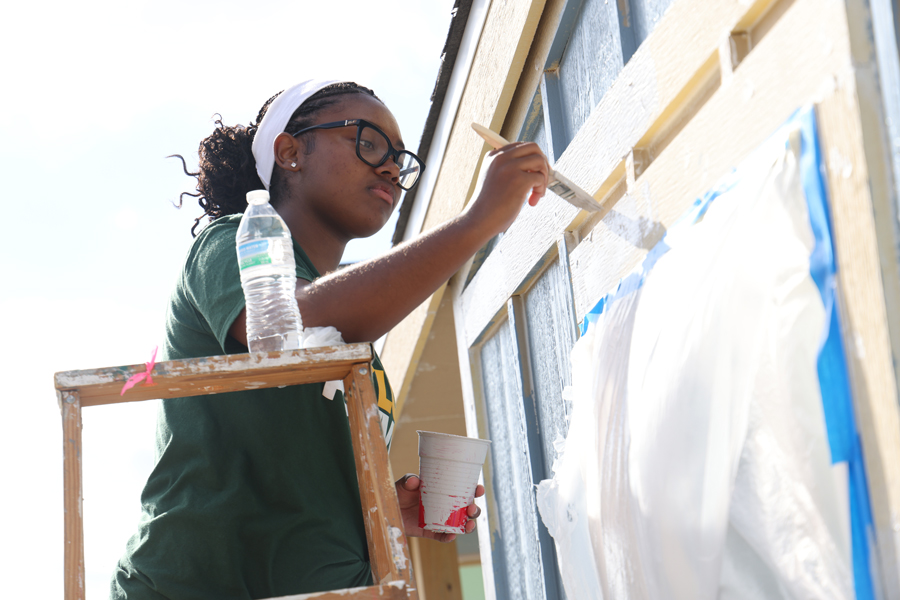 Steppin’ Out student painting
