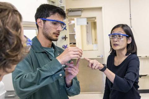 Julia Chan, Ph.D., B.S.'93, Tim and Sharalynn Fenn Family Chair in Materials Science