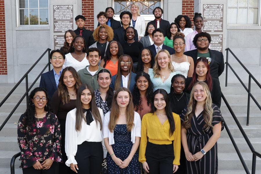 The 2023-24 cohort pictured above is the third cohort of Tailblazer Scholars.
