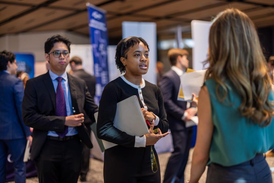 Career Fair at Baylor.