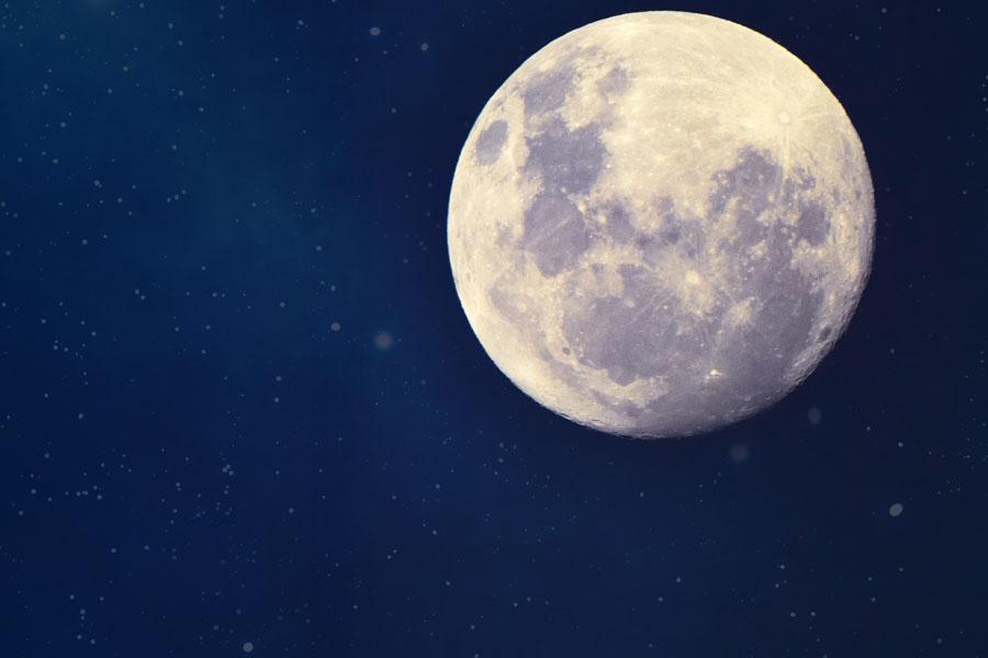 the moon