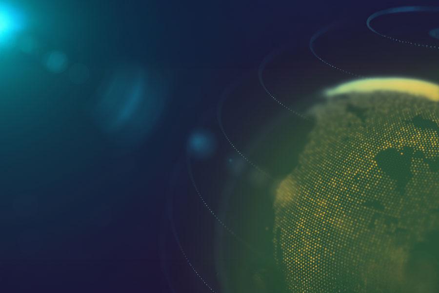 Blue green background