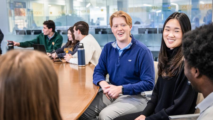 Hankamer School of Business students