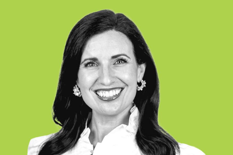 Portrait of Laura Lalani, B.A. '06, associate director for student success initiatives in Baylor's Hankamer School of Business