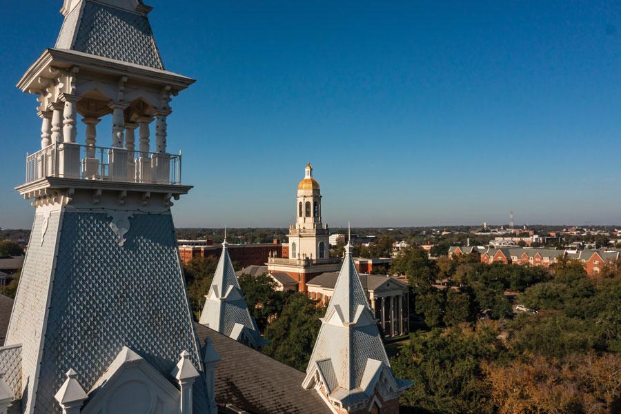 Baylor Skyline from Old Main